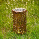 Axyaa Peacock Peony Solar Lantern: Outdoor Flower Garden Light, Waterproof, Auto On/Off.