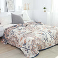 Axyaa Cotton Air-conditioning Bedspread Comforter for Twin Queen Size Bed