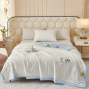 Axyaa Summer Cool Quilt | Single Bed | Machine Washable | Cotton Fill