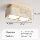 Axyaa Yellow Cave Stone Ceiling Light - Creative Art Fixture