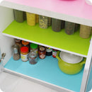 Axyaa Non-Slip Shelf Liner: Colorful, Waterproof, Heat Insulation for Kitchen Cabinets