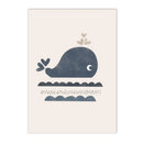 Axyaa Boho Rainbow Sun Alphabet Lion Bear Whale Nursery Wall Art Canvas Prints
