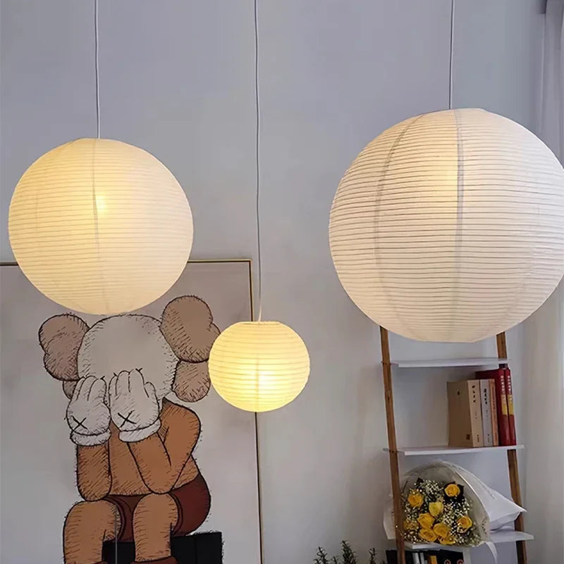 Axyaa Wabi-sabi LED Pendant Lamp - Interior Lighting for Bedroom, Living Room, and Dining Table