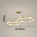 Axyaa LED Chandeliers | Modern Dining Room Pendant Light | Indoor Ceiling Lamp