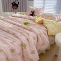 Axyaa Summer Thin Cotton Quilt - All Season Comforter with Soybean Fiber Fillers