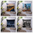 Axyaa Night Pillow Covers for Home Decor, Hotel, Car Seat, Sofa