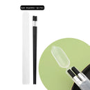 Axyaa Black Silver Alloy Chopsticks Set with Storage Box - Korean Style Sushi Chopsticks