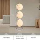 Axyaa Nordic Ball Floor Lamp - Art Deco Standing Light for Living Room & Bedroom