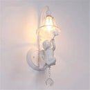 Axyaa Crystal Angel Wall Lamp for Bedroom Living Room Study Lighting