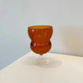 Axyaa 300ML Colored Glass Cup Water Bottle Coffee Tea Drinkware Mug