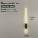 Axyaa Double Head Minimalist Line Wall Lamp for Bedroom TV Background Corridor