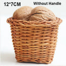 Axyaa Handwoven Bread Storage Basket with 5 Styles, Breathable Fruit Tray, Sundries Organizer