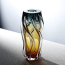 Axyaa Gradient Glazed Vase - Modern Entrance Decor with Artistic Luxury Touch