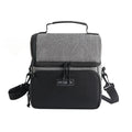 Axyaa Multicolor Insulated Lunch Bag: Double-Layer Portable Work Lunch Box, Large Capacity