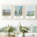 Axyaa Bible Scripture Canvas Prints, Religious Home Decor, Psalm 18, Psalm 23