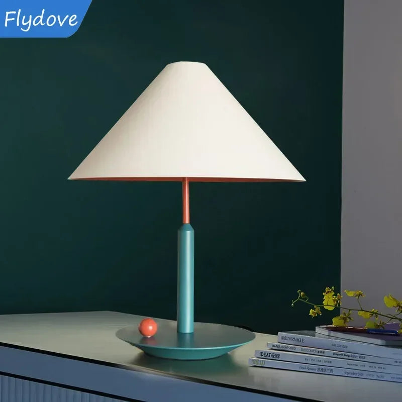 Axyaa Nordic Metal Desk Lamp with E27 Led Bulb
