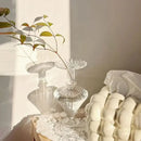 Axyaa Glass Hydroponic Vase Elegant Desktop Home Decor