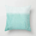 Light Blue Green Mint Geometric Print Boho Pillowcase Set by Axyaa