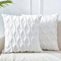 Axyaa Autumn White Series 45x45cm Cushion Cover for Home Decor