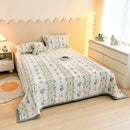 Axyaa Panda Print Milk Velvet Queen Size Blanket - Soft & Warm Flannel Sofa Throw