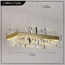 Axyaa Modern Crystal Chandelier Pendant Lights for Stylish Home Decor