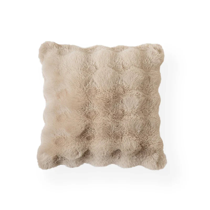 Axyaa Ultra Soft Plush Sofa Cushion Cover 45x45cm Pillowcase