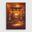 Axyaa Cherry Blossom Tree Canvas Wall Art for Modern Home Decor