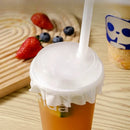 Axyaa Disposable Cup Lid - Leak-proof Coffee Tea Seal Film