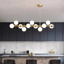 Axyaa LED Ceiling Chandelier: Modern Kitchen Island Pendant Lamp for Home Decor