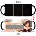 Axyaa Ceramic Color Changing Coffee Mug - Sexy Girl Design - Thermal Cup