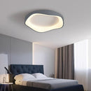 Axyaa Modern LED Ceiling Lights - Cream Black White Grey Wooden Flower Shape
