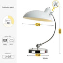 Axyaa Bauhaus Desk Lamp - Vintage Bedroom Study Reading Nordic Retro Style