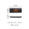 Axyaa Ceramic Sushi Dish: Japanese Style Flat Plate, Rectangular Hotel Tableware