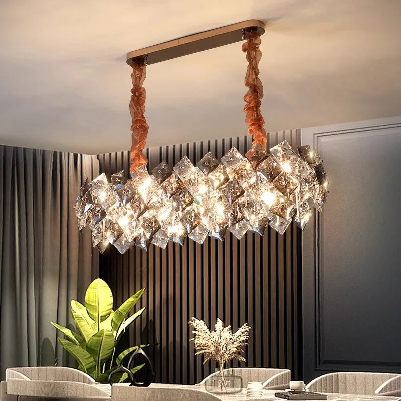 Modern Nordic Chandelier by Axyaa: Pendant Lights for Dining Room, Lustre Hanging Lamps, Indoor Ceiling Fixture