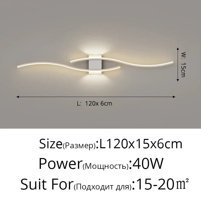 Axyaa Nordic LED Wall Lamp: Modern Home Lighting Fixture for Living Room, Bedroom, Kitchen