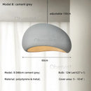 Axyaa Nordic Bar Wabi Sabi Pendant Light - Minimalist LED Hanging Lamp
