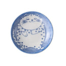 Axyaa Cartoon Cat Ceramic Dipping Sauce Dish for Home Dining Table
