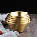 Axyaa Double Layer Stainless Steel V-Shaped Salad Bowl for Kitchen and Dining