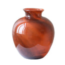 Axyaa Retro Style Luxury Glass Vase for Home Decor and Flowers Hydroponics