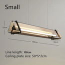 Axyaa Amber Glass LED Chandelier Dining Table Pendant Light