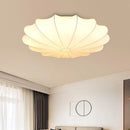 Axyaa Nordic LED Silk Ceiling Lamp - Modern Wabi Sabi Design
