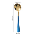 Axyaa Stainless Steel Long Handle Coffee Spoon