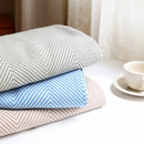 Axyaa Nordic Stripes Throw Blanket: Soft, Warm, and Stylish Bedding for Cozy Homes