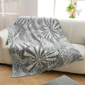 Axyaa Nordic Winter Fleece Sofa Blanket - Thick & Warm Bedside Flag