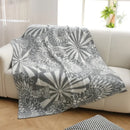 Axyaa Nordic Winter Fleece Sofa Blanket - Thick & Warm Bedside Flag