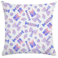Axyaa Donut Ice Cream Pillow Cover for Girls Room Sofa Bed Couch
