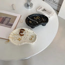 Axyaa Irregular Resin Storage Tray Tea Cake Jewelry Coffee Table Tray