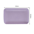 Axyaa Plastic Food Storage Tray Multi-Function Fruit Plate Kitchen Organizer