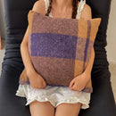 Axyaa Sheep Wool Throw Pillow: Cartoon Small Fresh Design for Living Room & Bedroom, 45x45cm