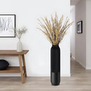 Axyaa Tall Textured Floor Vase for Decorative Branches & Dried Flowers